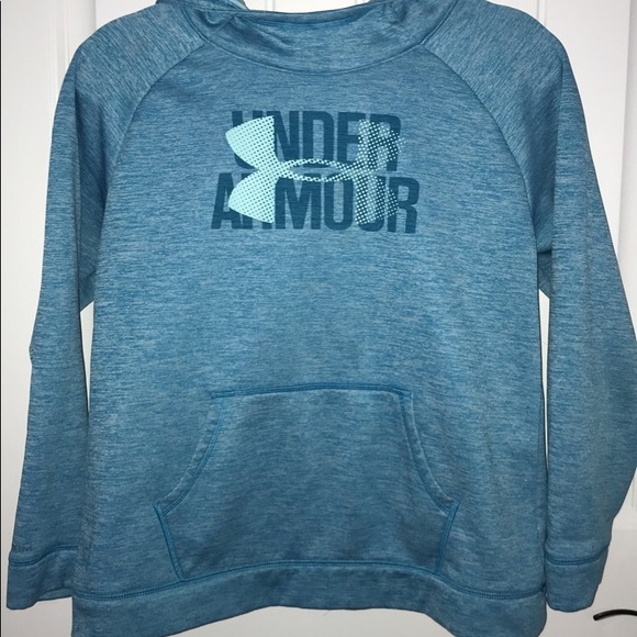 Blue Hoodie- Under Armour - Picture 1 of 2